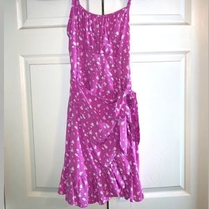 Wrap Tie Waist Dress